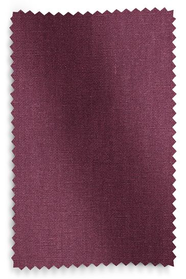 Purple Cotton Blackout/Thermal Eyelet Curtains