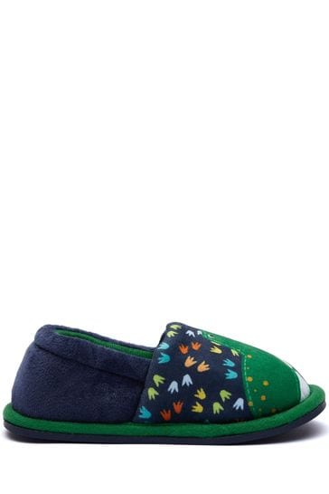 Harry Bear Blue Dinosaur Printed Slippers