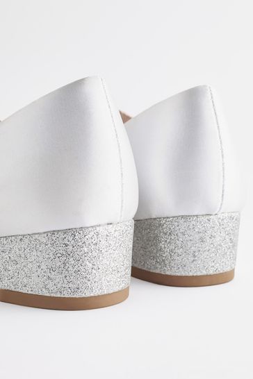 White satin mary new arrivals jane shoes
