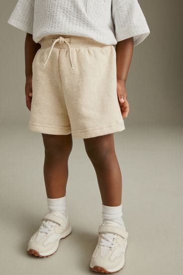 Cream Shorts Jogger Shorts (3mths-7yrs)