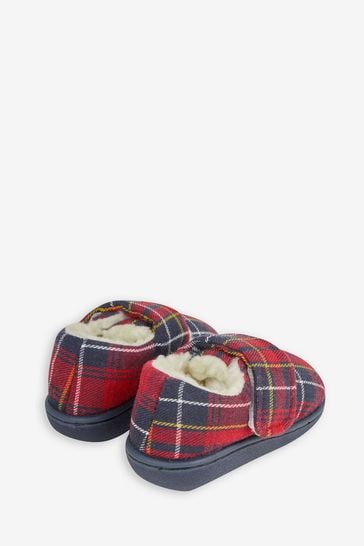 Tartan slippers hot sale