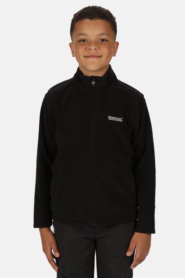 Black zip fleece clearance