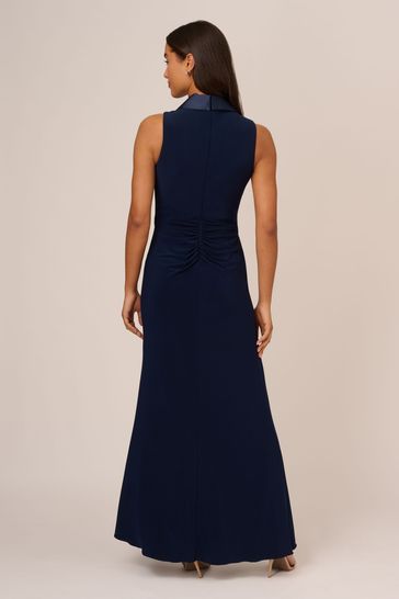 Black sleeveless gown store