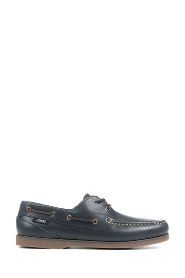 Jones Bootmaker Mens Parsons Leather Boat Shoes