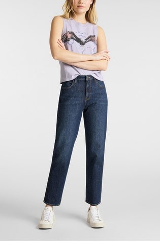 Buy Lee Carol Cropped Straight Fit Jeans from Next Luxembourg