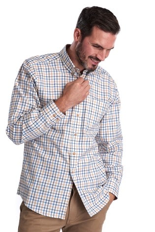 Barbour sporting hotsell tattersall shirt