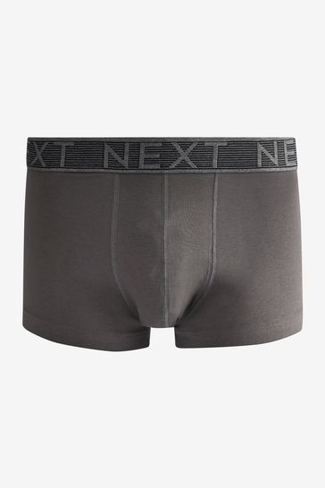 Buy Grey 4 pack Hipster Boxers from Next Luxembourg