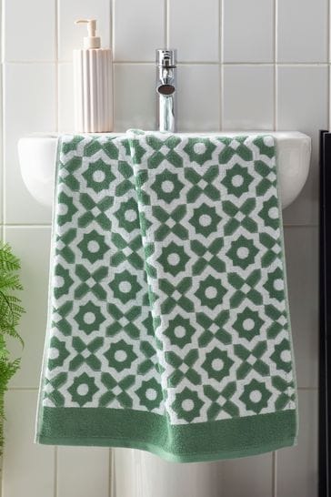 Next cheap geo towels
