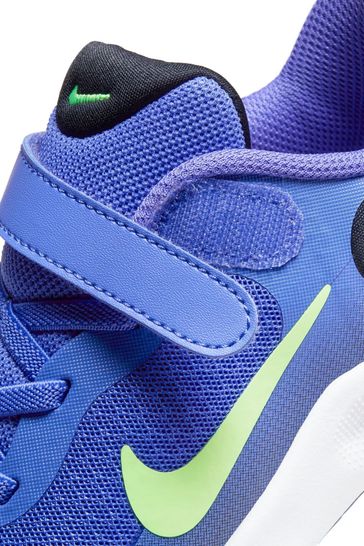 Blue nike shop trainers junior