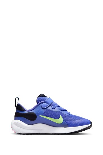 Blue nike shop kids trainers