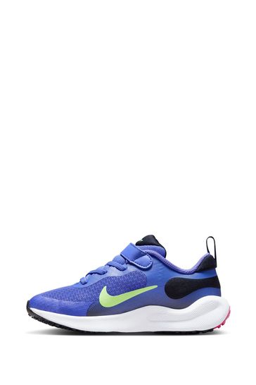 Blue nike trainers junior on sale