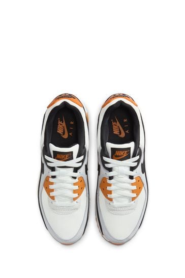 Air max hot sale orange white
