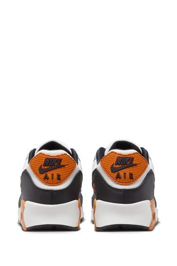 Black white and orange nike air max store