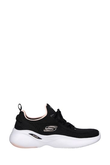 Skechers Black Arch Fit Infinity Womens Trainers