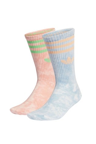 adidas Originals Tie Dye Crew Socks 2 Pack