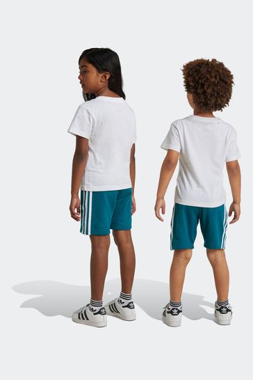 Boys adidas shorts and tshirt discount