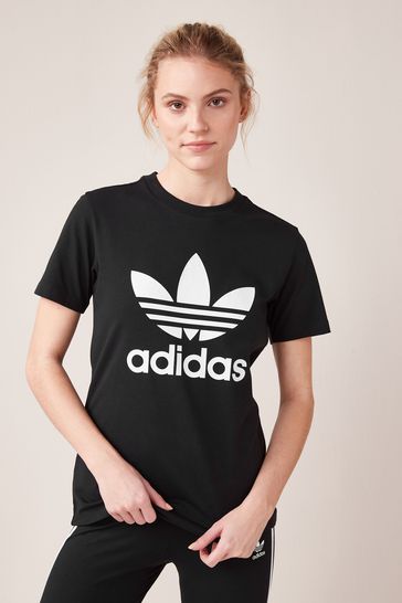 Buy adidas Originals Trefoil T Shirt from Next Luxembourg