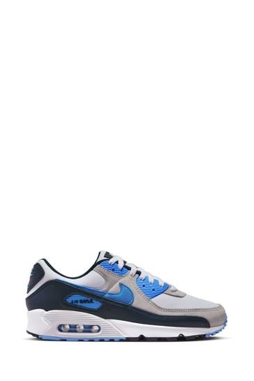 Grey and blue nike clearance trainers