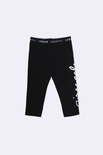 Pineapple leggings black sale