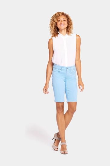 Buy NYDJ Blue Briella Denim Shorts from Next Ireland