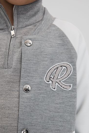 Grey clearance jersey jacket