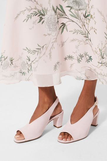 Hobbs white shop sandals