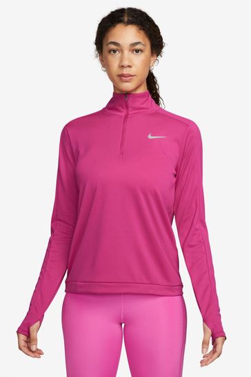 Haut de running à demi-zip Dri-FIT Nike Pacer pour homme. Nike BE