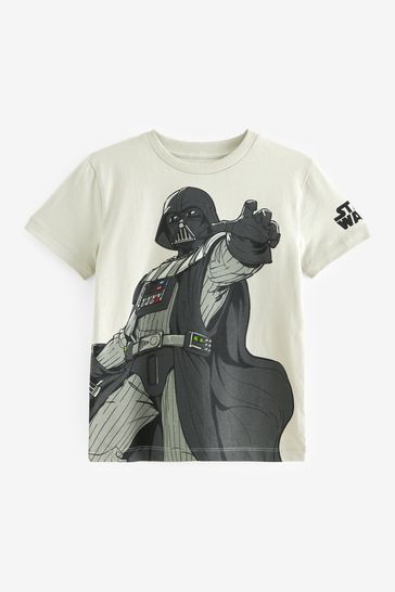 Camiseta gris de Darth Vader (3 a 16 años)