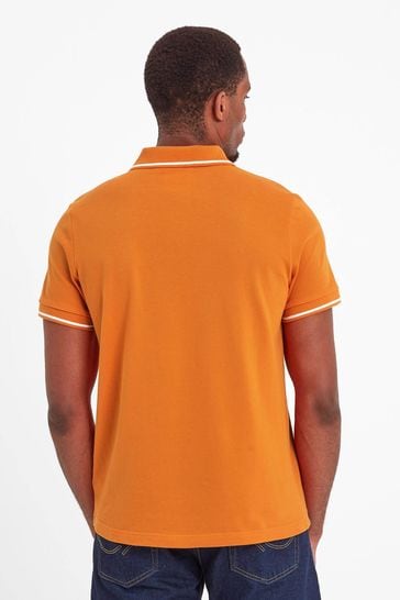 Mens orange polo sales shirt