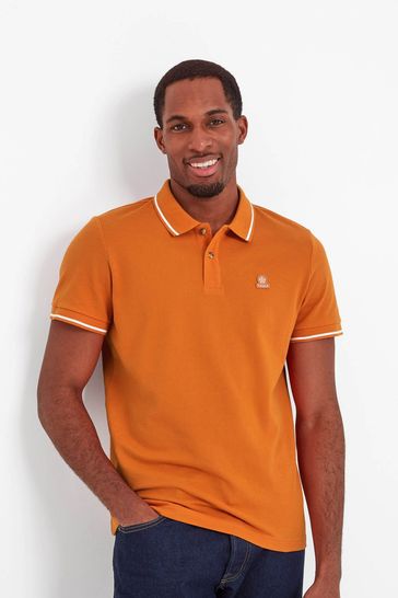 Mens orange polo 2025