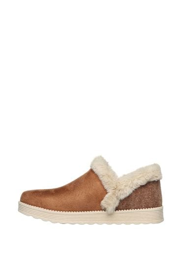 Buy Skechers Brown Arch Fit Dream Womens Winter Slipper from Next