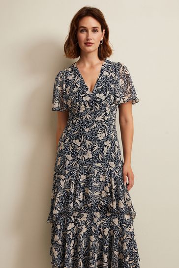 Phase eight floral maxi dress sales