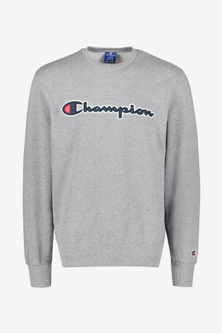 grey champion crewneck sweatshirt