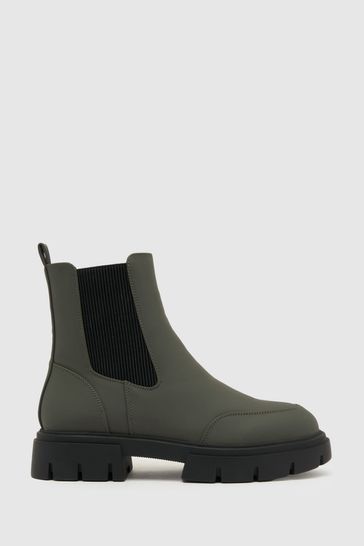 Schuh Grey Cheerful Chunky Boots