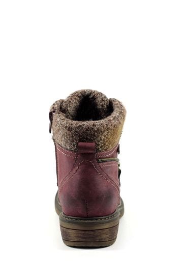 Buy Lunar Red Benson III Burgundy Waterproof Boots from Next USA