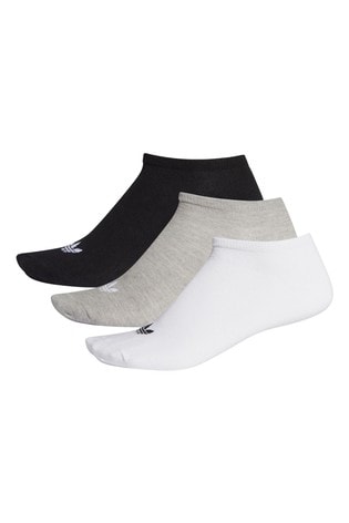 Buy adidas Originals Adults Trefoil Trainer Socks 3 Pack from Next