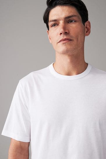 White Everyday Crew Neck T-Shirt
