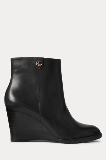Ralph lauren wedge hotsell boots