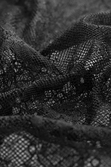 Buy black store lace material