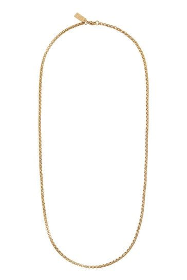Buy Orelia Joe 18K Gold Round Box Chain Necklace from Next Turkey