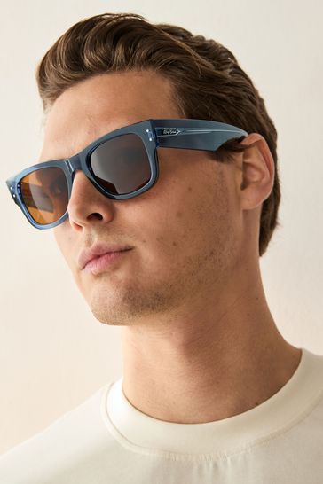 Blue discount wayfarer sunglasses