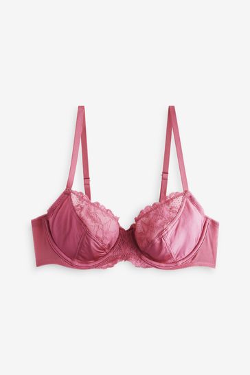 Buy Floral Print Non Pad Full Cup Bra from the Laura Ashley online shop
