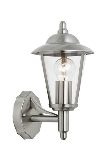 Gallery Home Silver Brockhampton Outdoor Wall Light