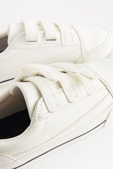 Buy White Wide Fit G Strap Touch Fastening Shoes from Next Germany