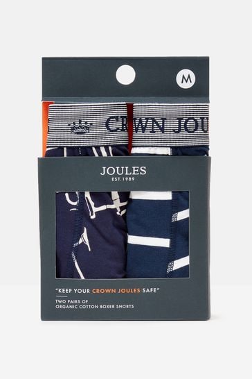 Joules Crown Joules Great Ride Cotton Boxer Briefs (2 Pack)
