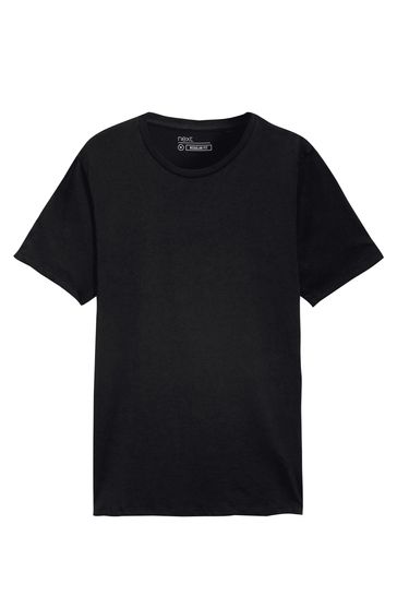 Black Essential Crew Neck T-Shirt