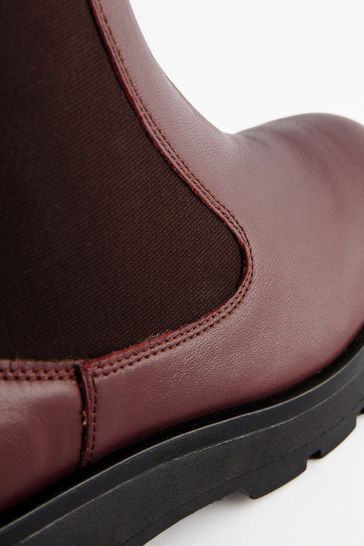 Wide fit brown chelsea boots hotsell