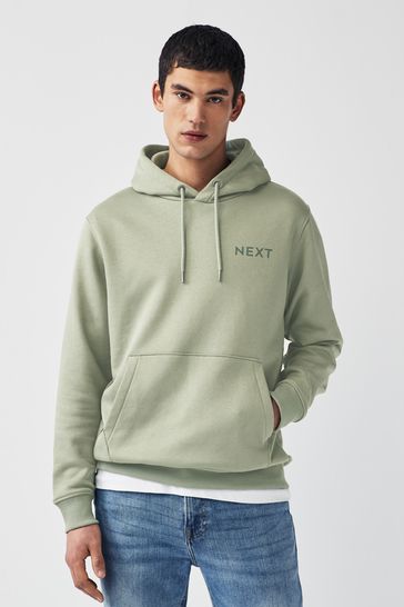 Buy Green Sage Hoodie from Next Denmark