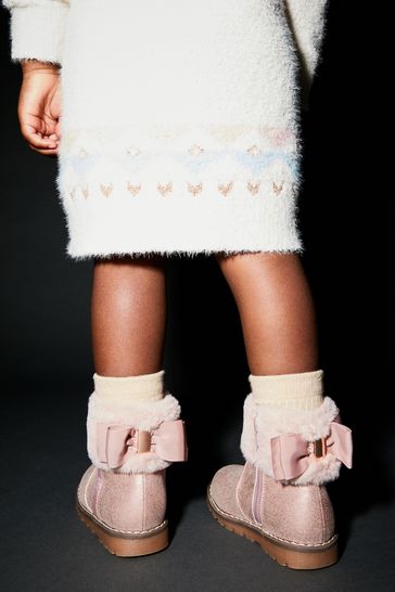 Shimmer ankle boots discount