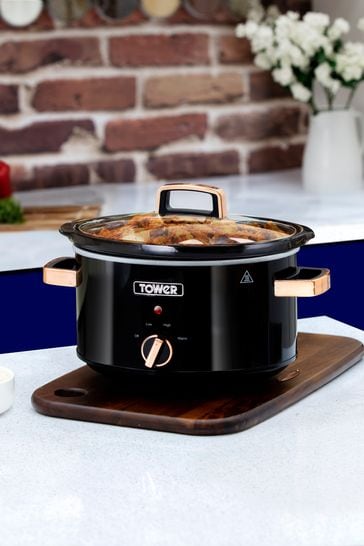 Rose Gold Slow Cooker by Tower
